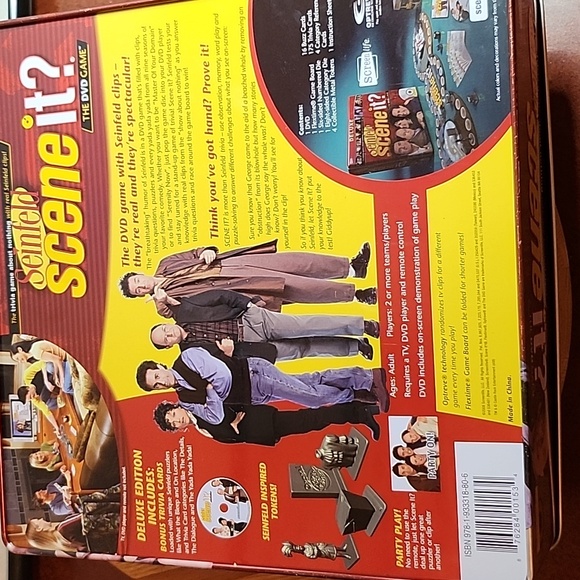 Seinfeld Scene Weaver Deluxe DVD Game - Red - Picture 2 of 5